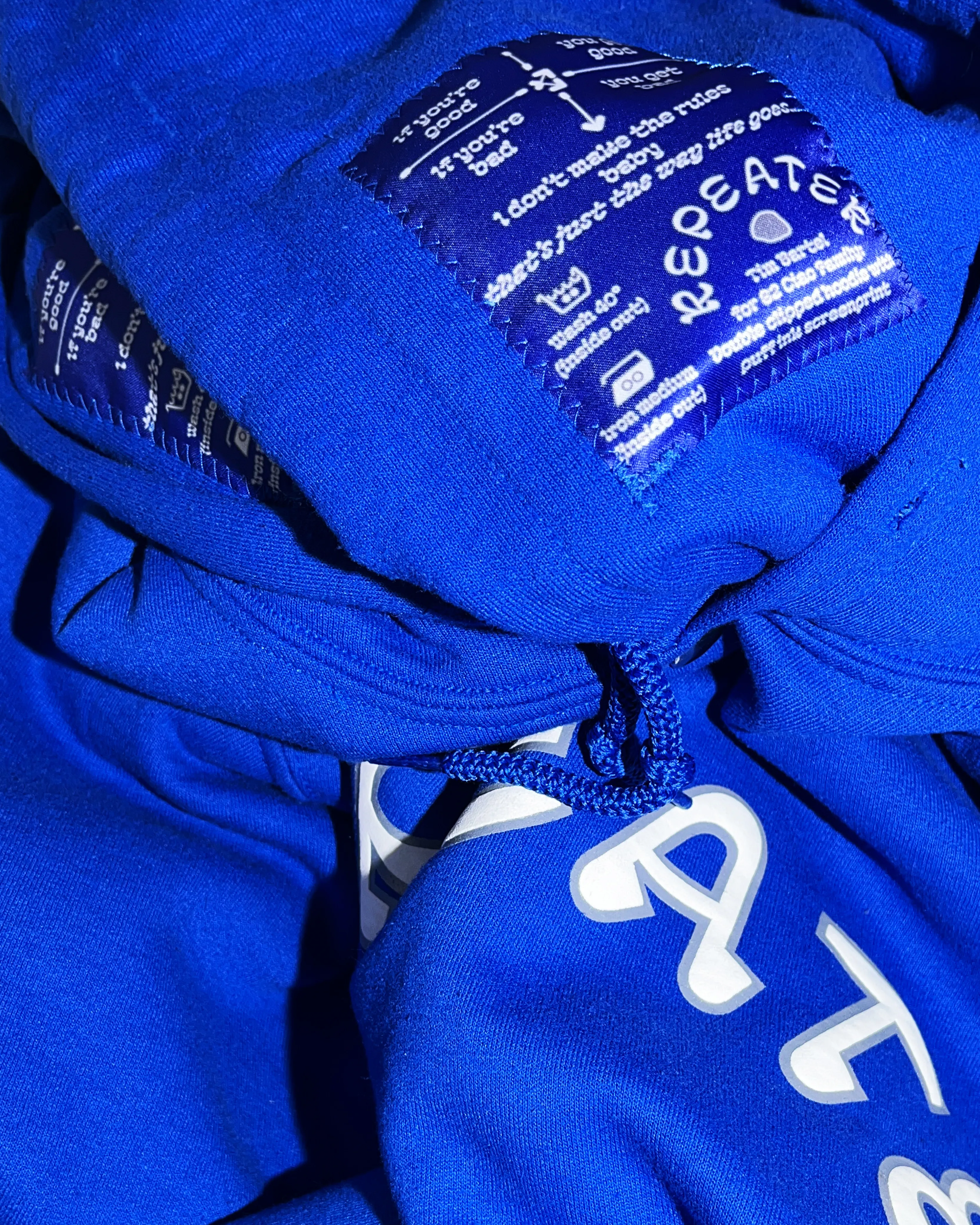 Image showing the rear of the hoodie